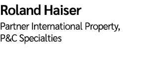 Roland Haiser Partner International Property, P&C Specialties 