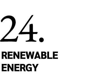 24. Renewable Energy
