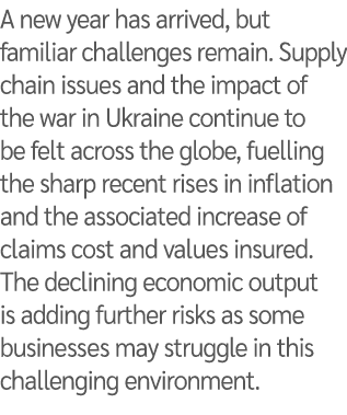 A new year has arrived, but familiar challenges remain. Supply chain issues and the impact of the war in Ukraine cont...