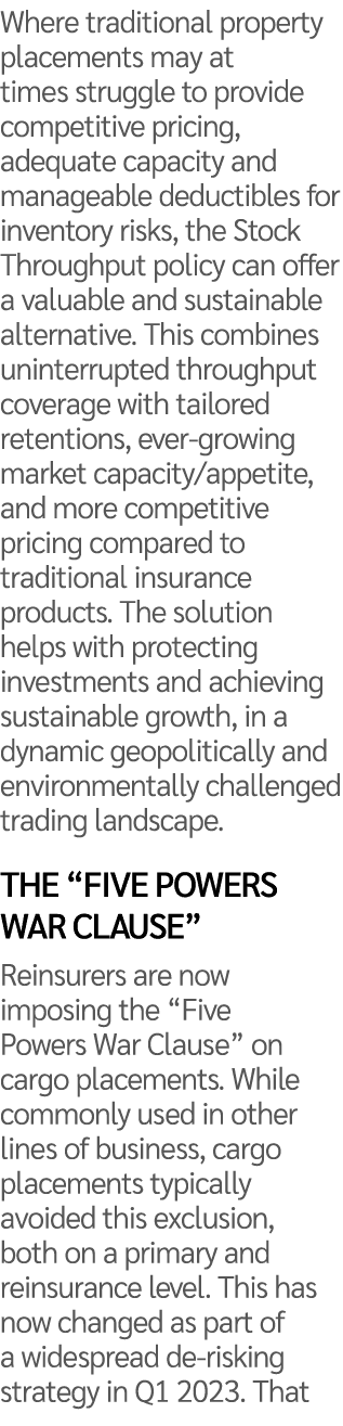 Where traditional property placements may at times struggle to provide competitive pricing, adequate capacity and man...