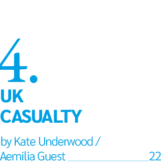 4. UK CASUALTY by Kate Underwood / Aemilia Guest 22