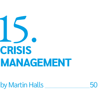 15. Crisis Management by Martin Halls 50
