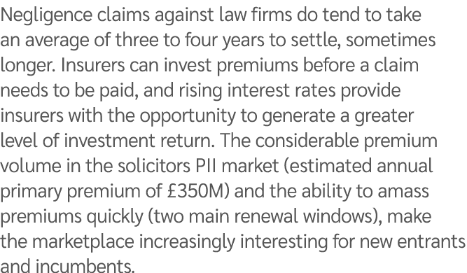 Negligence claims against law firms do tend to take an average of three to four years to settle, sometimes longer. In...