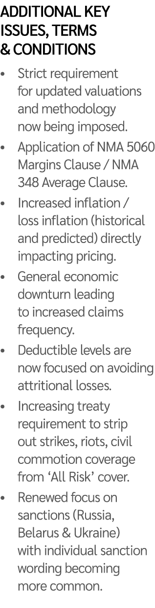 Additional key issues, terms & conditions • Strict requirement for updated valuations and methodology now being impos...